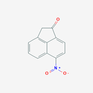 molecular formula C12H7NO3 B14415303 1-Acenaphthenone, 6-nitro- CAS No. 81851-71-0