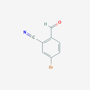 molecular formula C8H4BrNO B1441534 4-Bromo-2-cyanobenzaldehyde CAS No. 523977-64-2