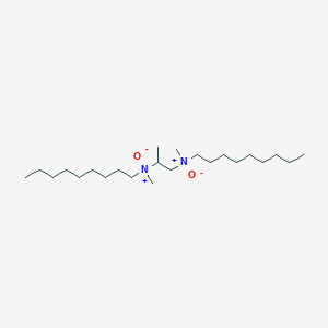 molecular formula C23H50N2O2 B14415379 N~1~,N~2~-Dimethyl-N~1~,N~2~-dinonylpropane-1,2-diamine N-oxide CAS No. 84166-26-7