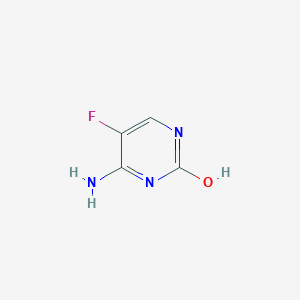 molecular formula C4H4FN3O B144154 5-Fluorocytosine CAS No. 130256-61-0