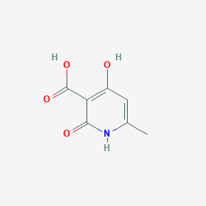 molecular formula C7H7NO4 B1441542 2,4-Dihydroxy-6-methylnicotinic acid CAS No. 846557-80-0