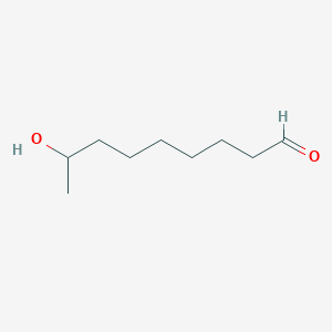 molecular formula C9H18O2 B14415459 8-Hydroxynonanal CAS No. 85926-51-8