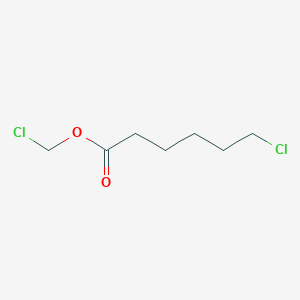 molecular formula C7H12Cl2O2 B14415516 Chloromethyl 6-chlorohexanoate CAS No. 80418-57-1