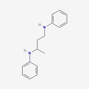 molecular formula C16H20N2 B14415570 N~1~,N~3~-Diphenylbutane-1,3-diamine CAS No. 80378-50-3