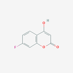 molecular formula C9H5FO3 B1441559 7-Fluoro-4-hydroxy-2H-chromen-2-one CAS No. 2145-27-9
