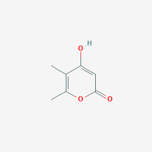 4-Hydroxy-5,6-dimethyl-2H-pyran-2-one