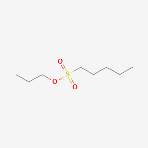 molecular formula C8H18O3S B14415737 Propyl pentane-1-sulfonate CAS No. 84796-03-2