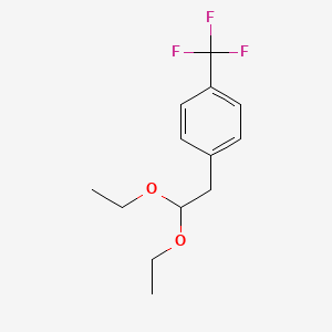 1-(2,2-Diethoxyethyl)-4-(trifluoromethyl)benzene