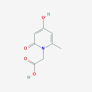 (4-Hydroxy-6-methyl-2-oxo-2H-pyridin-1-YL)-acetic acid