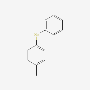 molecular formula C13H12Se B14415891 Benzene, 1-methyl-4-(phenylseleno)- CAS No. 83859-32-9