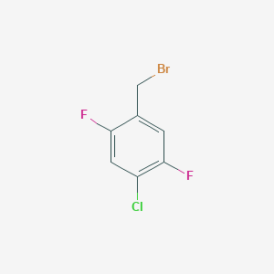 1-(Bromomethyl)-4-chloro-2,5-difluorobenzene