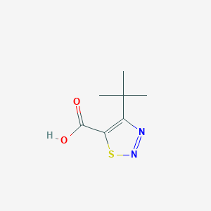 4-(tert-Butyl)-1,2,3-thiadiazole-5-carboxylic acid
