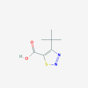 4-Tert-butyl-1,2,3-thiadiazole-5-carboxylic acid