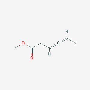 molecular formula C7H10O2 B14416145 Methyl hexa-3,4-dienoate CAS No. 81981-05-7