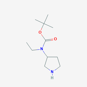 Ethyl-pyrrolidin-3-YL-carbamic acid tert-butyl ester