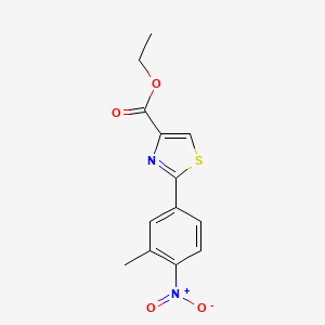 Ethyl 2-(3-methyl-4-nitrophenyl)thiazole-4-carboxylate