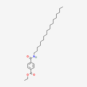 molecular formula C28H47NO3 B14416196 Ethyl 4-(octadecylcarbamoyl)benzoate CAS No. 84980-34-7
