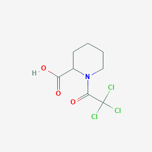 1-(2,2,2-Trichloroacetyl)-2-piperidine-carboxylic acid