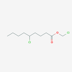 molecular formula C10H18Cl2O2 B14416230 Chloromethyl 5-chlorononanoate CAS No. 80418-74-2