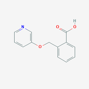 2-[(3-Pyridinyloxy)methyl]benzoic acid