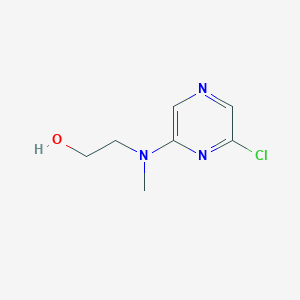 2-[(6-Chloro-2-pyrazinyl)(methyl)amino]-1-ethanol