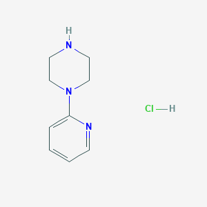 molecular formula C9H14ClN3 B144163 1-(2-吡啶基)哌嗪一水合物 CAS No. 129394-11-2