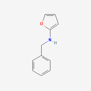 molecular formula C11H11NO B14416319 N-Benzylfuran-2-amine CAS No. 81936-47-2