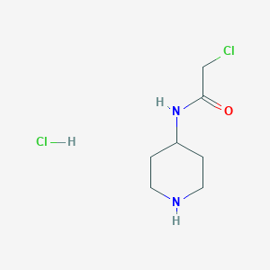 2-Chloro-N-(4-piperidinyl)acetamide hydrochloride