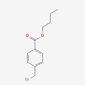 molecular formula C12H15BrO2 B14416464 Butyl 4-(bromomethyl)benzoate CAS No. 86582-55-0