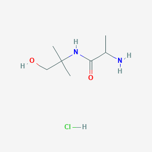 2-Amino-N-(2-hydroxy-1,1-dimethylethyl)-propanamide hydrochloride