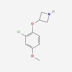 3-Azetidinyl 2-chloro-4-methoxyphenyl ether