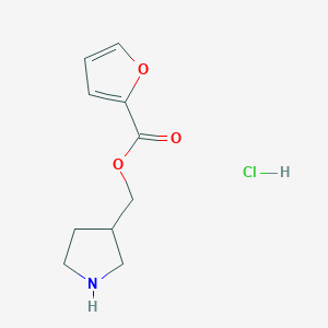 3-Pyrrolidinylmethyl 2-furoate hydrochloride