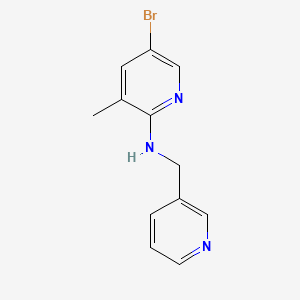 5-Bromo-3-methyl-N-(3-pyridinylmethyl)-2-pyridinamine