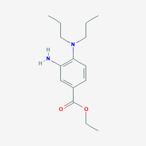 Ethyl 3-amino-4-(dipropylamino)benzoate