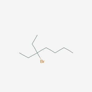 molecular formula C9H19Br B14416832 3-Bromo-3-ethylheptane CAS No. 86119-63-3