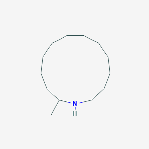 molecular formula C13H27N B14416923 2-Methyl-1-azacyclotridecane CAS No. 80053-62-9