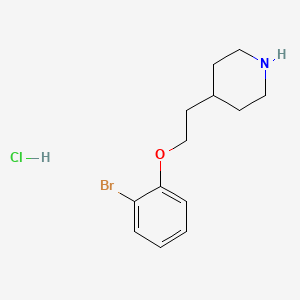 4-[2-(2-Bromophenoxy)ethyl]piperidine hydrochloride