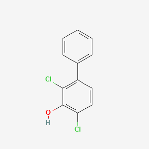 molecular formula C12H8Cl2O B14416964 2,6-Dichloro-3-phenylphenol CAS No. 79900-36-0