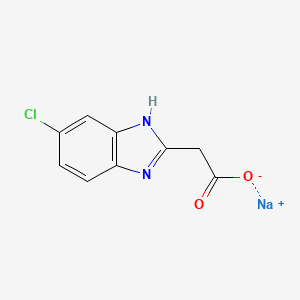 (5-Chloro-1H-benzoimidazol-2-yl)-acetic acidsodium salt