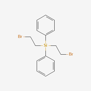 molecular formula C16H18Br2Si B14417130 Bis(2-bromoethyl)(diphenyl)silane CAS No. 82587-23-3