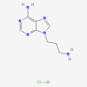9-(3-aminopropyl)-9H-purin-6-amine hydrochloride