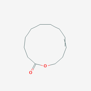 molecular formula C12H20O2 B14417182 1-Oxacyclotridec-10-EN-2-one CAS No. 79894-05-6