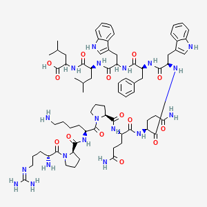 molecular formula C75H107N19O14 B14417265 Apttlsp CAS No. 83374-71-4