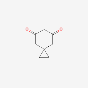 molecular formula C8H10O2 B1441743 Spiro[2.5]octane-5,7-dione CAS No. 893411-52-4