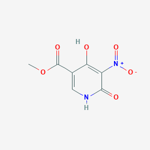 molecular formula C7H6N2O6 B1441747 Methyl 4,6-dihydroxy-5-nitronicotinate CAS No. 89247-04-1