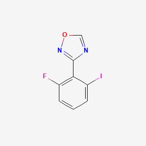 3-(2-Fluoro-6-iodophenyl)-1,2,4-oxadiazole