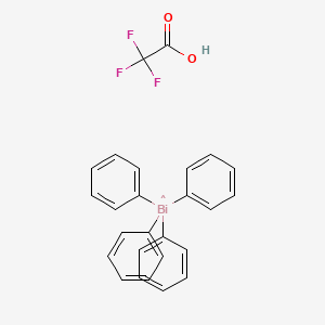 molecular formula C26H21BiF3O2 B14417819 CID 57353960 