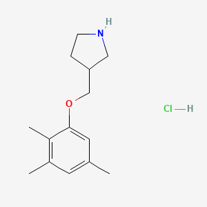 3-[(2,3,5-Trimethylphenoxy)methyl]pyrrolidine hydrochloride