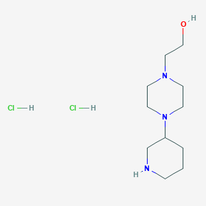 2-[4-(3-Piperidinyl)-1-piperazinyl]-1-ethanol dihydrochloride