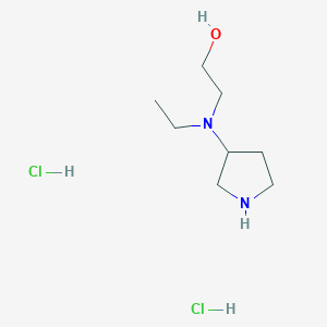 2-[Ethyl(3-pyrrolidinyl)amino]-1-ethanol dihydrochloride